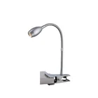 UL CUL Listed Hotel Metal LED Clam Desk Lamp With Adjustable Flexible Arm T40076