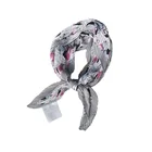 Scarf Long New Style Cartoon Printed Silk Scarf Recyclable Soft Autumn Warm Outside Long Scarf