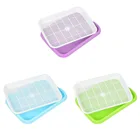 Tray Seed Home Kitchen DIY Bean Sprouts Culture Plastic Tray 3 Colors Hydroponics Seed Tray