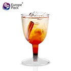 Most popular high quality disposable plastic goblet for wholesale