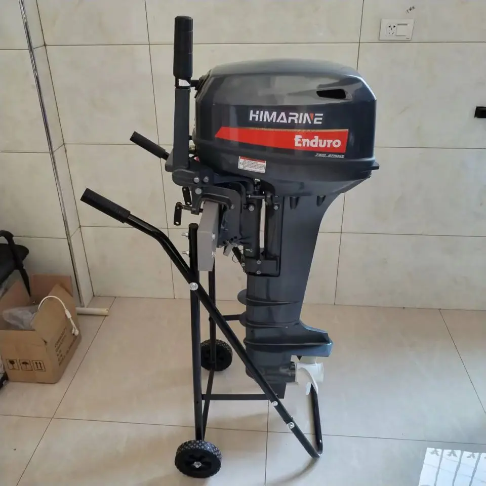 Himarine Water Cooled Outboard Motor 2 Stroke 15hp Boat Engine E15dml