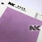 V181 Gold powder skin feel PVC artificial leather for bags and shoes