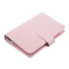 Fashion leather spiral notebook planner agenda journal cover office supplies