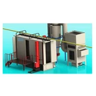 Quick Change Color Plastic Automatic Powder Spray Booth