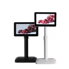 液晶カスタマディスプレイ 7 "画面 usb インタフェース tft 7 インチのレジ二行 casher pos ポールディスプレイ