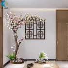 Logo Customization Yellow Artificial Magnolia Tree Artificial Magnolia Tree Home Garden Decoration with Yellow Leaves