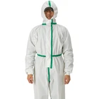 Logo Customization Suits Disposable Protective Clothing Waterproof Isolate Viruses Seal Protect from Protective Suits