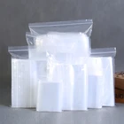 September Sales Promotion Compostable Resealable LDPE Flat Zipper Bag