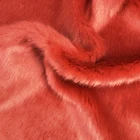 Fur Wholesale Hot Long Pile Plush Fabric Stock Faux Fur Polyester Monochrome Fox Fur For Toys