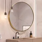 Wall Mirror Wall Design Mirrors MOK Decorative Wall Mounted Stainless Steel Framed Bathroom Mirror