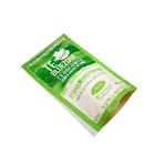100g Kraft Paper Stand Up Tea Packaging Bag With Ziplock