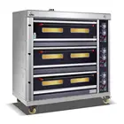 2019 Hot Sale Commercial Baking Equipment 3 Deck 6 Trays Gas Baking Oven