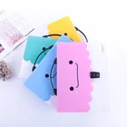 New Cute A4 Smile Student Document Expanding File Folder