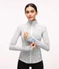 Wholesale blank custom logo running sports clothing yoga jacket for women
