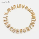 2020 fashion magical letter DIY birthday gift necklace wedding 18k gold jewelry