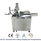 EW-22F High Efficiency Automatic Double Twisting Wire Soldering Tin Machine
