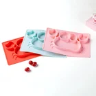 FDA Divided Kids Sanck Plate Owl Silicone Baby Food Plate Dish Set with Suction for Toddler