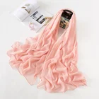 China jiangnan silk scarf manufacturers custom wholesale Chiffon 100 silk long scarves