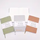 custom color hardcover lined/dotted/blank inner page fabric notebook