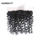 Wholesale Price Cuticle Aligned Virgin Raw Hair 13x6 lace frontal, water wave frontal malaysian water wave