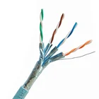 CAT5 LAN 24AWG OUTDOOR PE JACKET UTP STP FTP SFTP 4PAIR CAT5E 305M COPPER ETHERNET POE CCTV CATV
