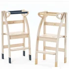 Children Furniture Set Toilet Fold Step Stool Wooden Children Bedroom Furniture For Kids Learning Tower
