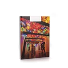 customized hardcover Leather guest custom design book