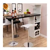 Cocktail illuminated table salad acrylic bar counter bar for home Wine cooler