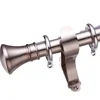 KEEWO lower price 22/25/28mm curtain accessories customized stainless steel iron curtain rods