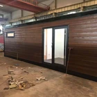 office mobile shipping steel structure container homes furnished prefab 40ft