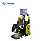 Ride Roller Coaster VR Experience 360 Degree Rotation VR Shuttle 9D VR Motion Ride Chair Simulator
