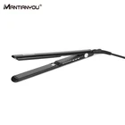 2 in 1 Steam Titanium Ceramic Crystal Flat Iron Vented Hole Design Wide Plate Styler Steam Hair Straightener