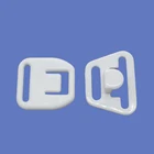 Customized magnetic front closure bra buckle plastic adjustable mommy hook clasps