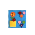2020 manufacturers selling new hair children's creative intelligence toys digital garden teaching aids custom
