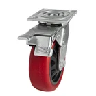 load capacity 410KG 6 "swivel Polyurethane tread Industrial caster wheel