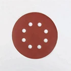 SATC Hook and Loop Garnet Abrasive Aluminum Oxide Sanding Disc for Polishing Wood, 5 inch
