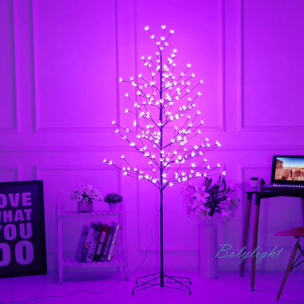 purple led christmas lights