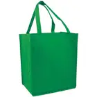 Reusable eco-friendly pp non woven bags with tote for shopping custom made in big factory