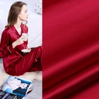 cheper silk fabric crper satin plain silk fabric 100% pure for garment bedding