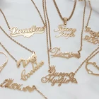 Jewelry Pendant Wholesale Jewelry Initial Pendant Custom Stainless Steel Name Necklace