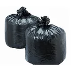 Low MOQ Wholesale Heavy Duty Black Plastic Trash Garbage Bags