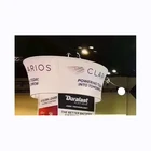 Hanging Display Oxford Bag Circle Shape Banner Stand From Ceiling For Trade Show