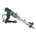 Rubber retreading machine extruding gun