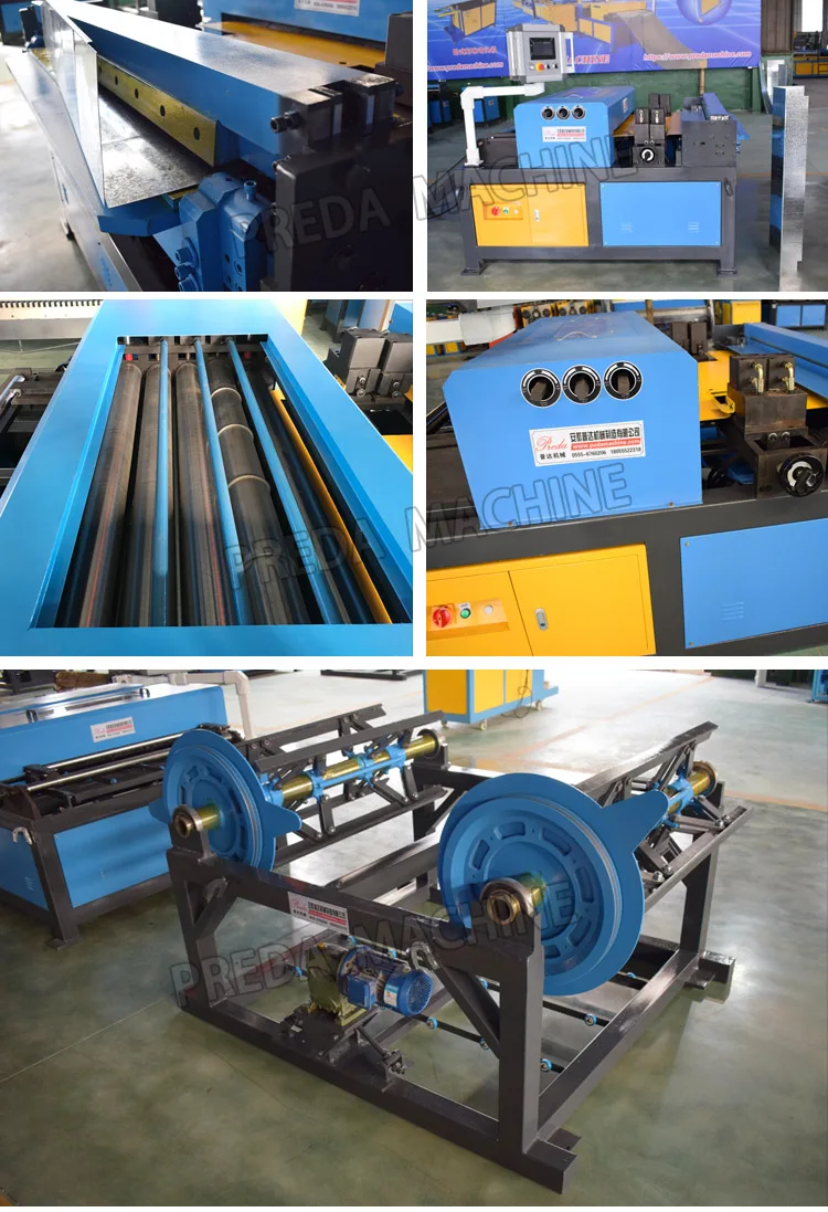 China factory sale auto duct production line with low price automatic folding machine auto duct line 3