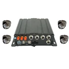 Card Car Car Mobile Dvr SD Card MDVR Kit Mobile DVR Kit 4CH Realtime CCTV H.264 720P Mobile Car Dvr Vehicle DVR