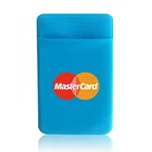Fashion Elastic Lycra Cell Phone Wallet Case Women Men Credit ID Card Holder Phone Pocket