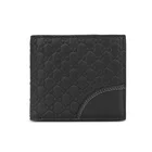 Amazon hot sell product shorrt wallet black purse print cow leather custom wallet