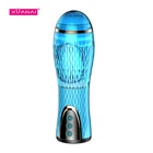 Red Intelligent Male Automatic Masturbator Sex Machine, Vaginal Electric Male Hands Free telescopic masturbator