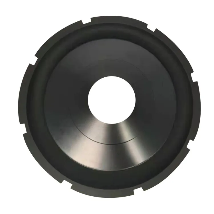 12 inch aluminum speaker cone with rubber surrounded for subwoofer car speaker parts - ANKUX.COM