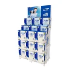 China Hot Manufacturer Retail Store Shelves Supermarket Plastic Display Rack For Promotional Sale